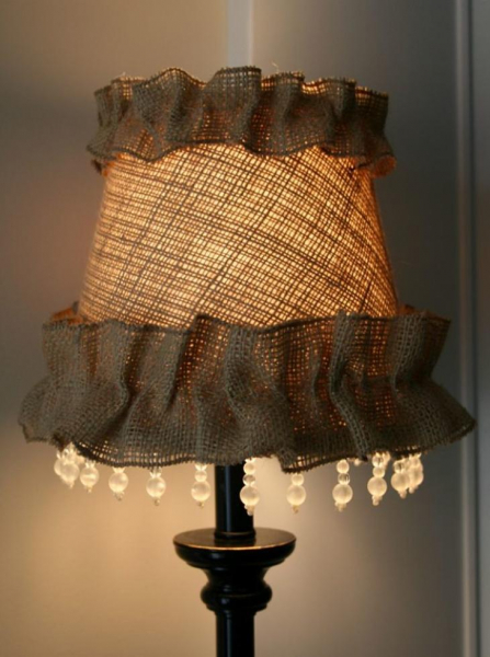 Практичные и необычные идеи использования мешковины