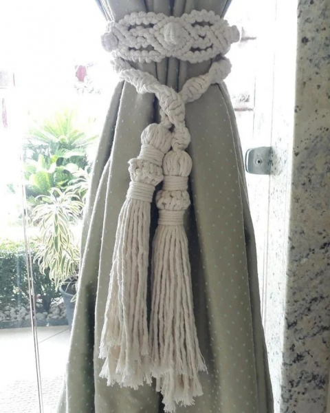 Практичные идеи подхватов для штор