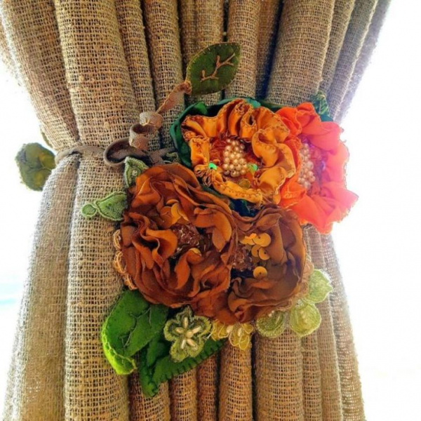 Практичные идеи подхватов для штор