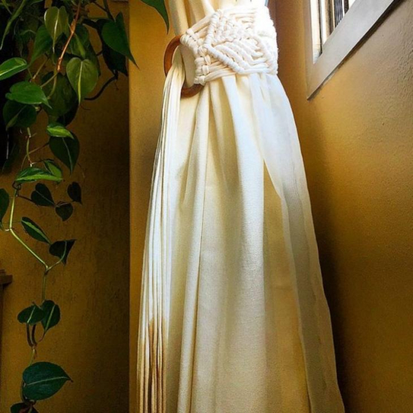 Практичные идеи подхватов для штор