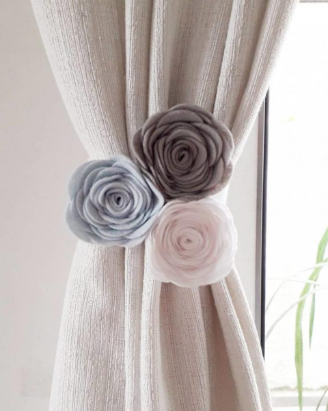 Практичные идеи подхватов для штор