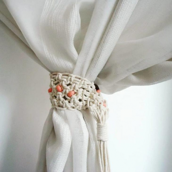 Практичные идеи подхватов для штор