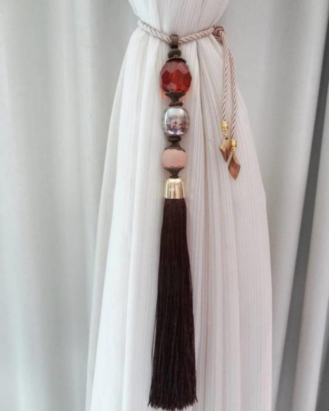 Практичные идеи подхватов для штор