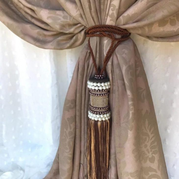 Практичные идеи подхватов для штор