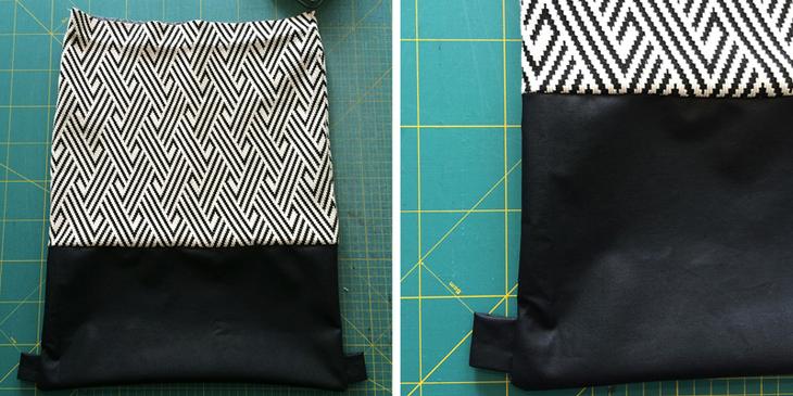 Рюкзак-мешок для сменной обуви своими руками