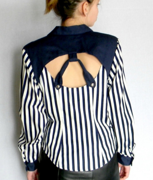 Рубашечные фантазии: акцент на деталях в удачных идеях