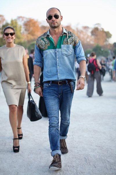 Рубашечные фантазии: акцент на деталях в удачных идеях