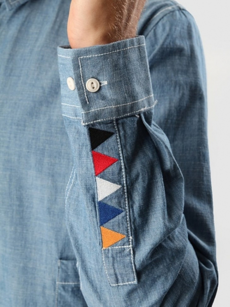 Рубашечные фантазии: акцент на деталях в удачных идеях