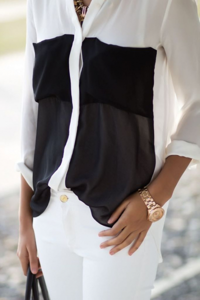 Рубашечные фантазии: акцент на деталях в удачных идеях