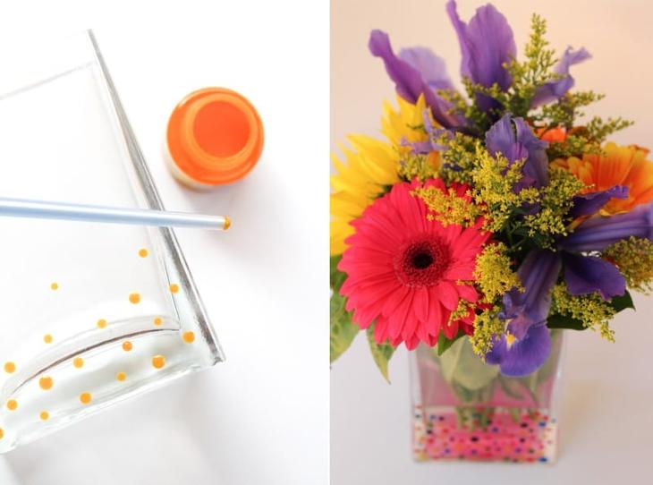 Ручная роспись вазы: 3 мастер-класса и 45 идей декора