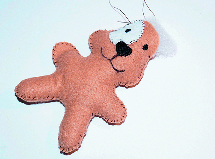 Собачки из фетра своими руками