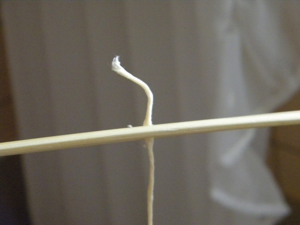 Свеча-мандаринка