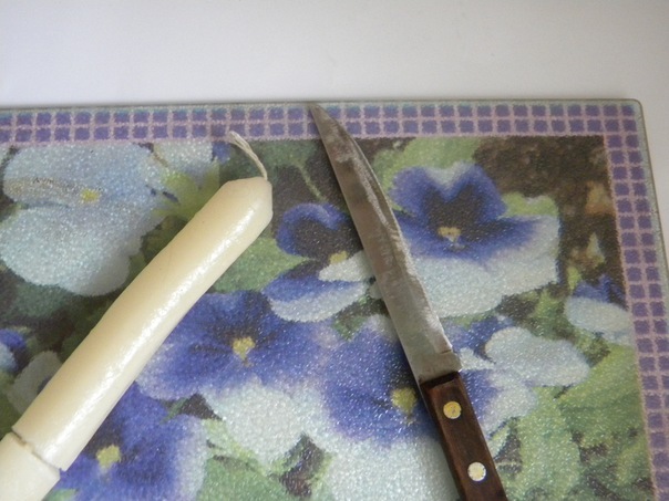 Свеча-мандаринка