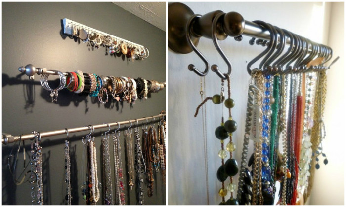 15 стильных идей по хранению бижутерии и украшений