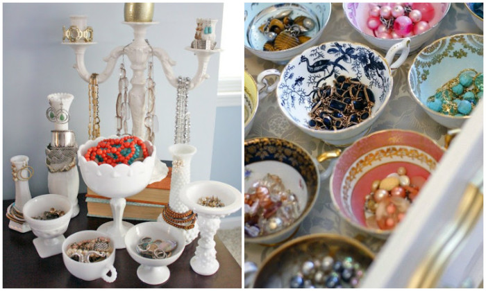 15 стильных идей по хранению бижутерии и украшений