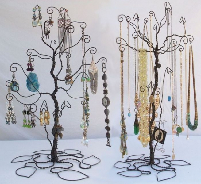 15 стильных идей по хранению бижутерии и украшений