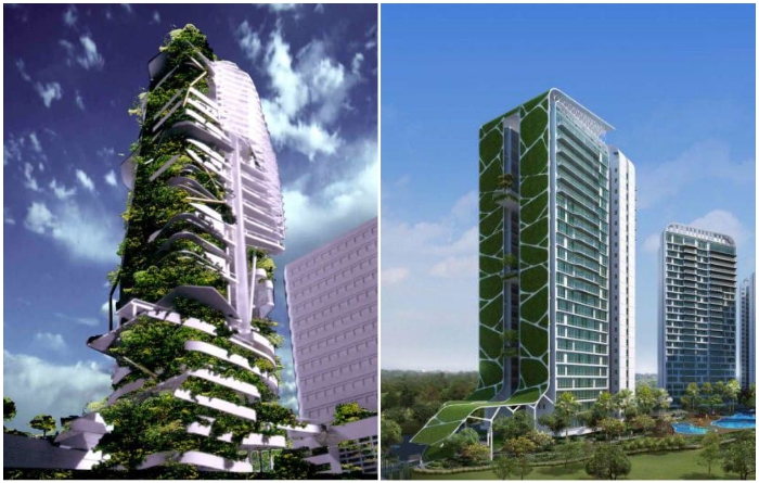 7 вертикальных садов по всему миру, которые могут превратить города в джунгли