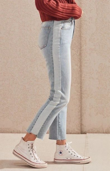 Идеи, как стильно расширить джинсы, которые стали малы