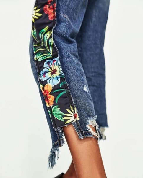 Идеи, как стильно расширить джинсы, которые стали малы