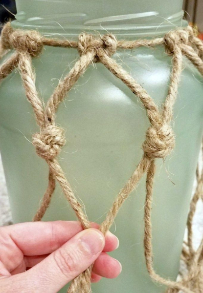 Идеи применения обыкновенной верёвки в интерьере