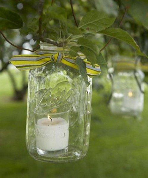 Как нестандартно использовать стеклянные банки: 20 крутых примеров