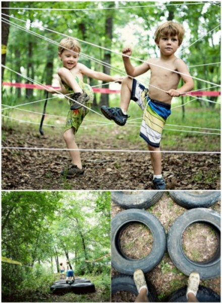 Как превратить дачный двор в детскую площадку