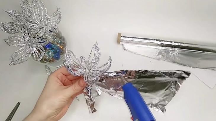 Красивая идея из фольги: декор, который вызывает восторг