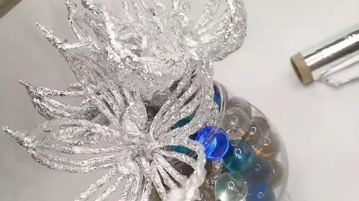 Красивая идея из фольги: декор, который вызывает восторг