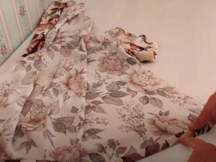 Куда применить старые тюлевые и тканевые занавески