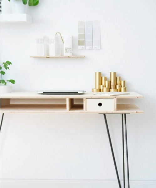 Необычная мебель из фанеры