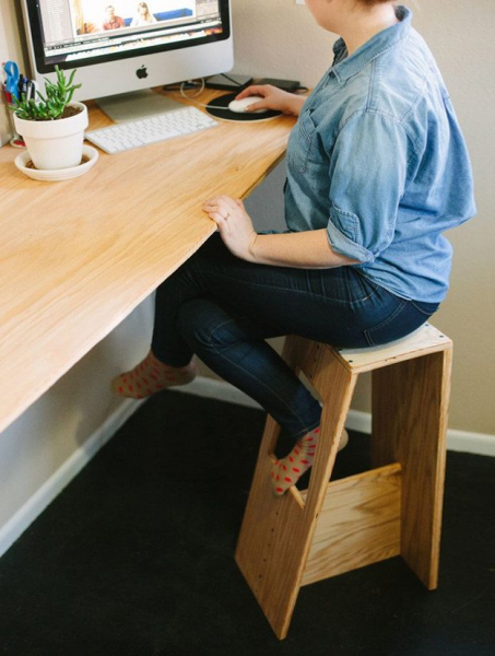 Необычная мебель из фанеры