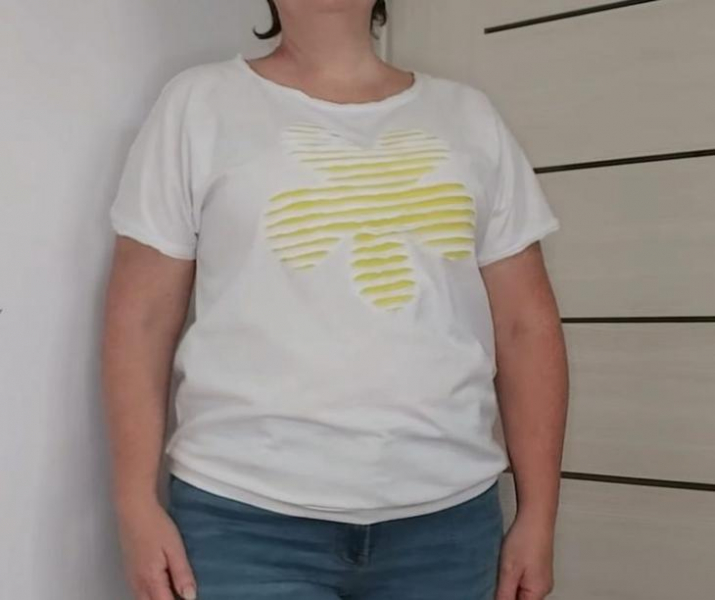 Новая вещь из старой футболки