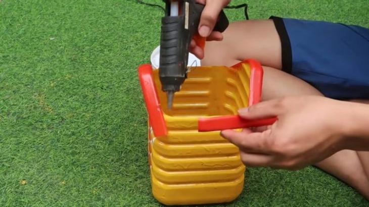 Оригинальная идея для украшения дачного участка