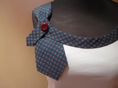 Оригинальное преображение мужских галстуков
