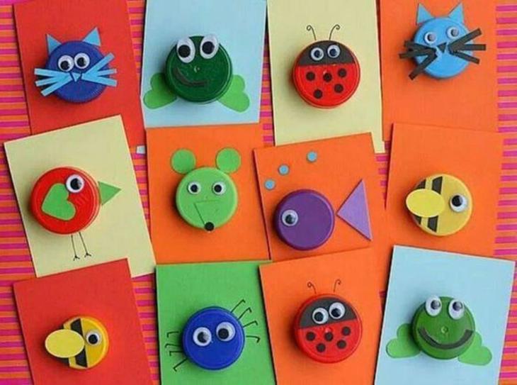 Оригинальные поделки из крышек от бутылок своими руками