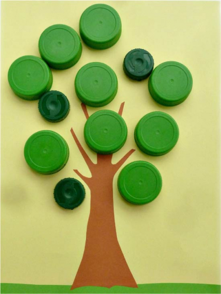 Оригинальные поделки из крышек от бутылок своими руками