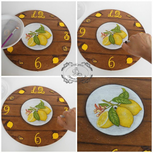 Оригинальный декор часов