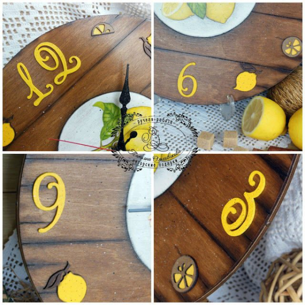 Оригинальный декор часов