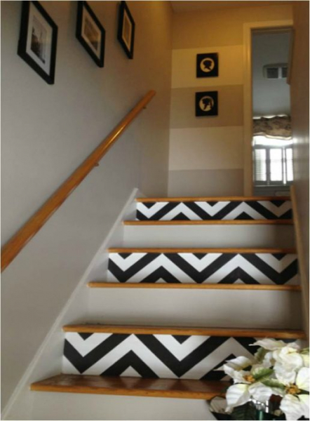 Самоклеящаяся пленка в интерьере