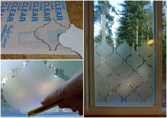 Самоклеящаяся пленка в интерьере