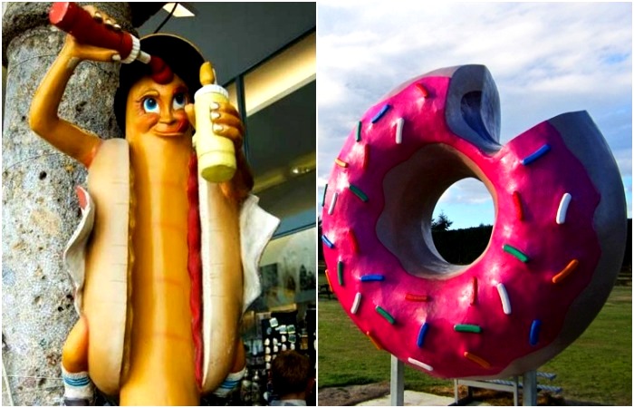 Шпроты, бегемоты и прищепка: самые странные памятники, которые придумали люди