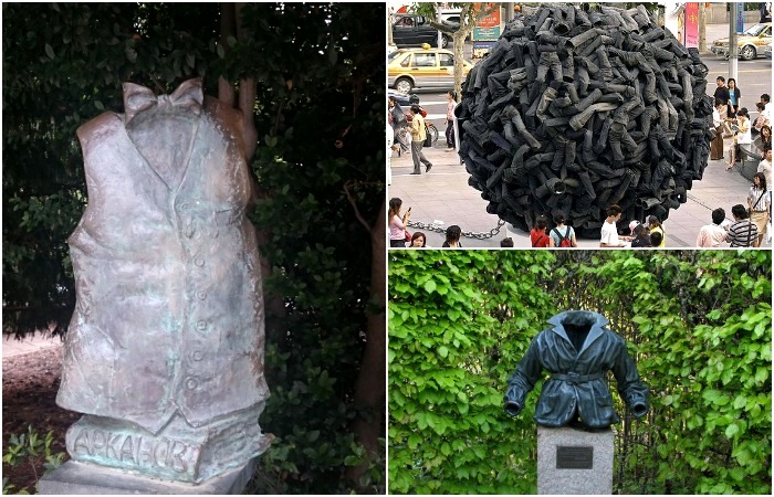 Шпроты, бегемоты и прищепка: самые странные памятники, которые придумали люди