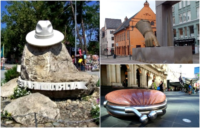 Шпроты, бегемоты и прищепка: самые странные памятники, которые придумали люди