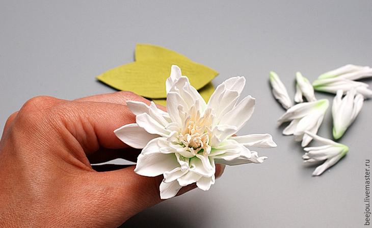 Создаем из фоамирана букет невесты