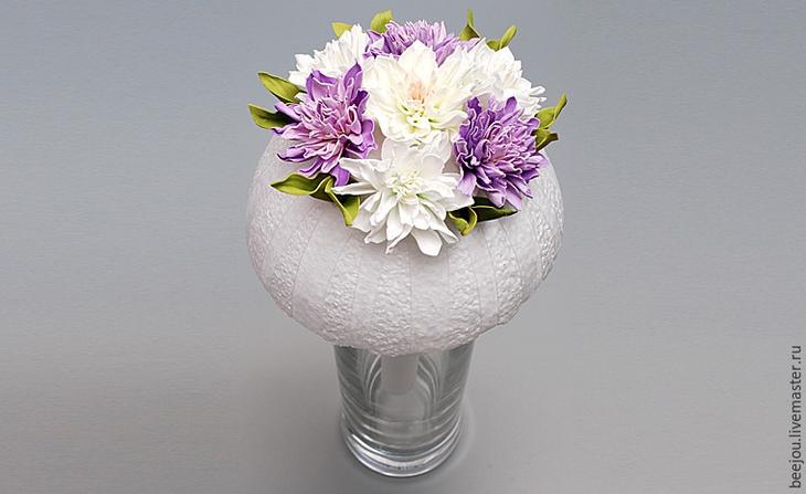 Создаем из фоамирана букет невесты