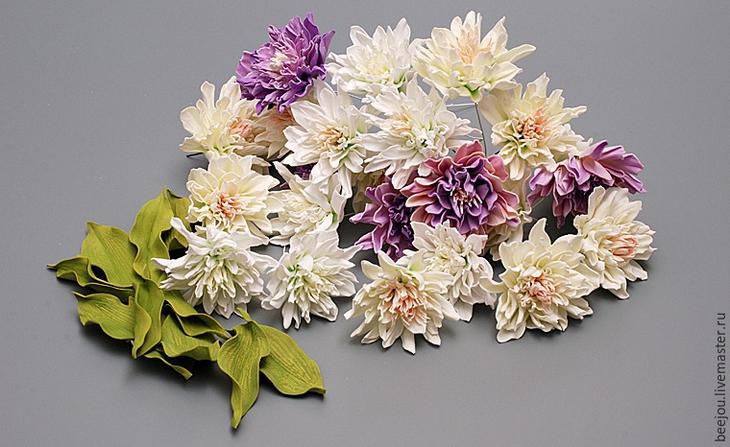 Создаем из фоамирана букет невесты