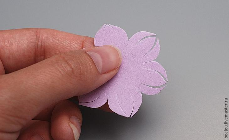 Создаем из фоамирана букет невесты