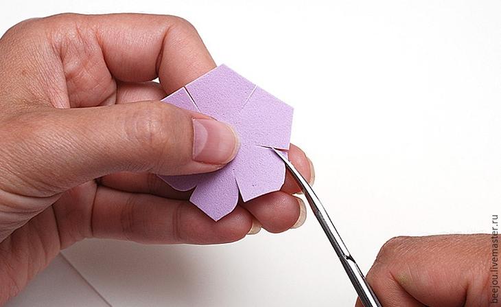 Создаем из фоамирана букет невесты