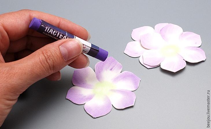 Создаем из фоамирана букет невесты