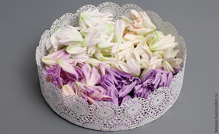 Создаем из фоамирана букет невесты